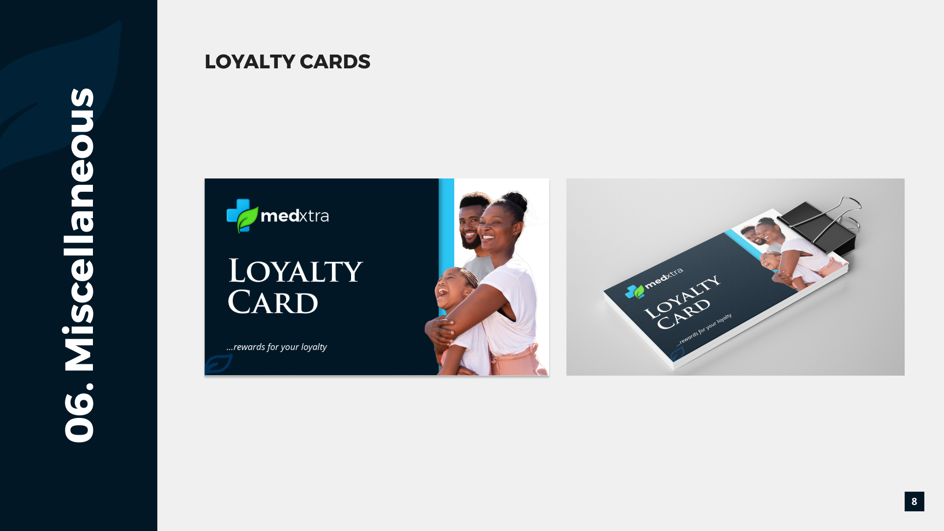 Loyalty cards